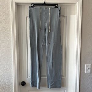 Tribe Kelley Waffle Pants - slate blue